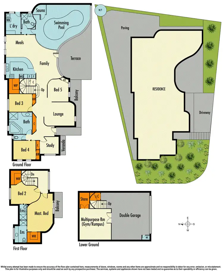 Floorplan of Homely house listing, 15 SKIPTON SQUARE, Endeavour Hills VIC 3802