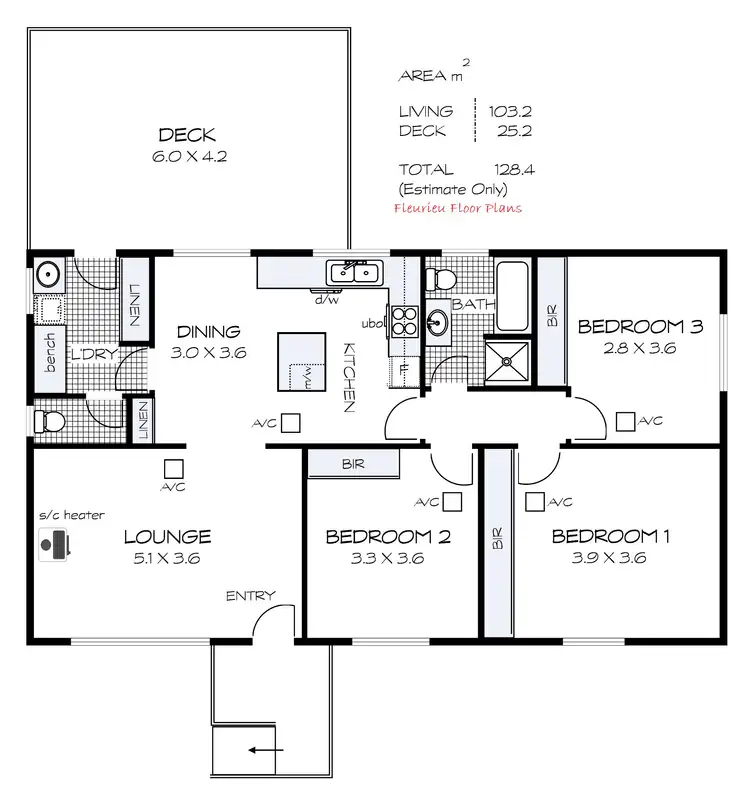 Floorplan of Homely house listing, 15 Cave Street, Goolwa Beach SA 5214