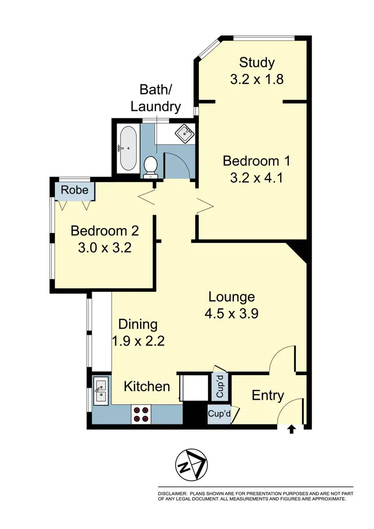 Floorplan of Homely unit listing, 9/29 Prince Street, Randwick NSW 2031