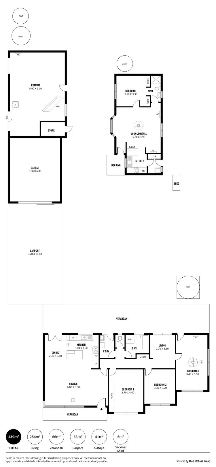 Floorplan of Homely house listing, 8 Schulze Court, Paradise SA 5075