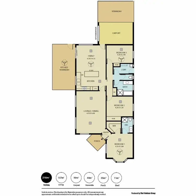 Floorplan of Homely house listing, 6 Stillwell Court, Greenwith SA 5125