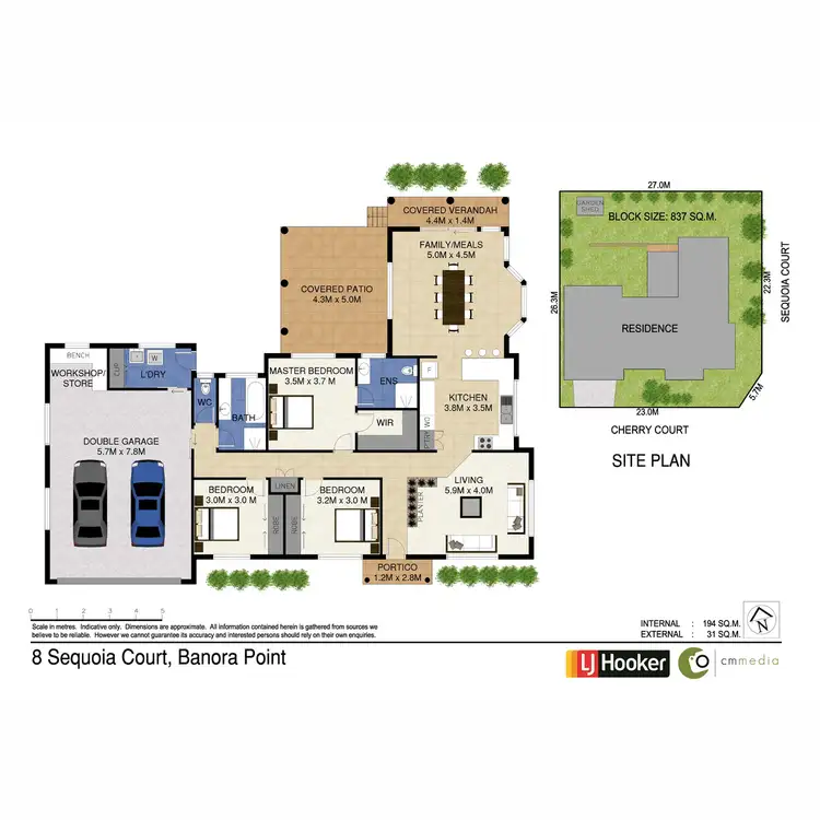 Floorplan of Homely house listing, 8 Sequoia Court, Banora Point NSW 2486
