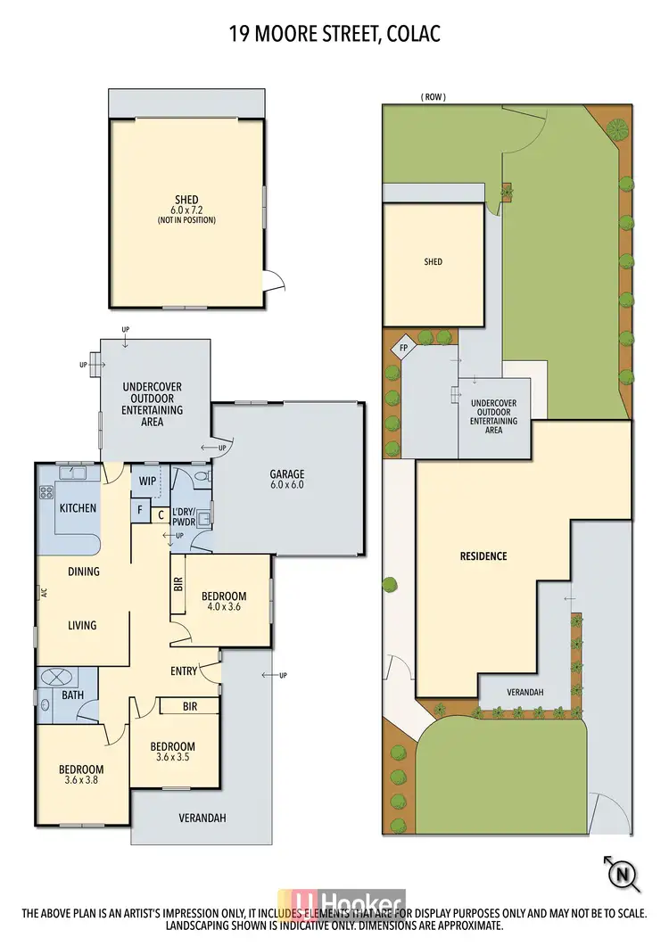 Floorplan of Homely house listing, 19 Moore Street, Colac VIC 3250