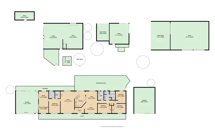 Floorplan of Homely rural property listing, 60 Panorama Drive, Hindmarsh Valley SA 5211
