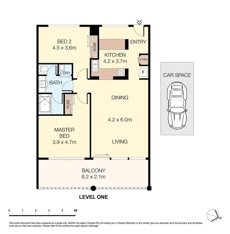Floorplan of Homely apartment listing, 29/155 Missenden Road, Newtown NSW 2042