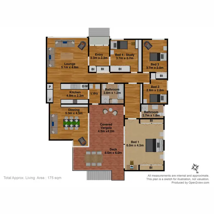 Floorplan of Homely house listing, 16 Wylie Street, Narrabundah ACT 2604