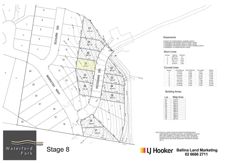 Floorplan of Homely land listing, Lot 28 Keoghan Drive, Goonellabah NSW 2480