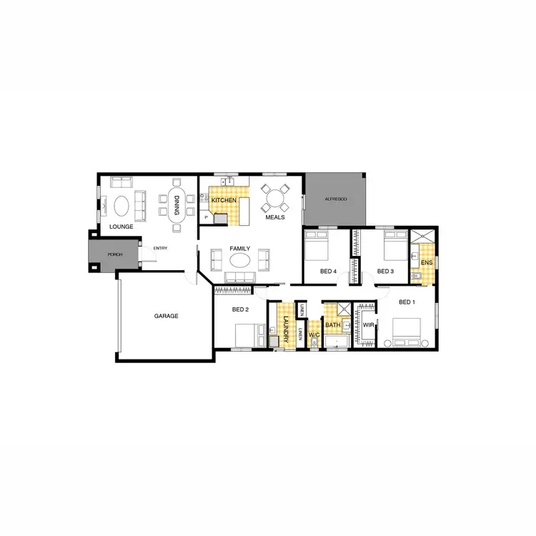 Floorplan of Homely house listing, 71 Christina Stead Street, Franklin ACT 2913