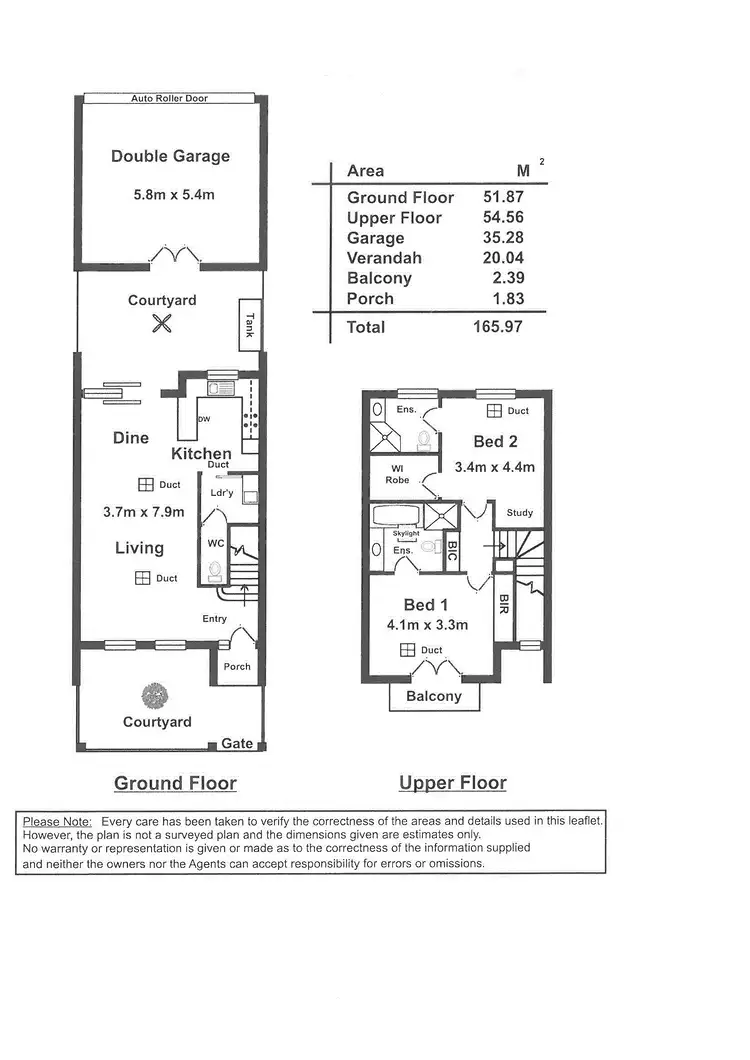 Floorplan of Homely townhouse listing, 5 Green Street, Brompton SA 5007