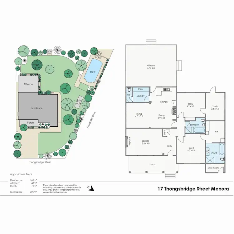 Floorplan of Homely house listing, 17 Thongsbridge Street, Menora WA 6050