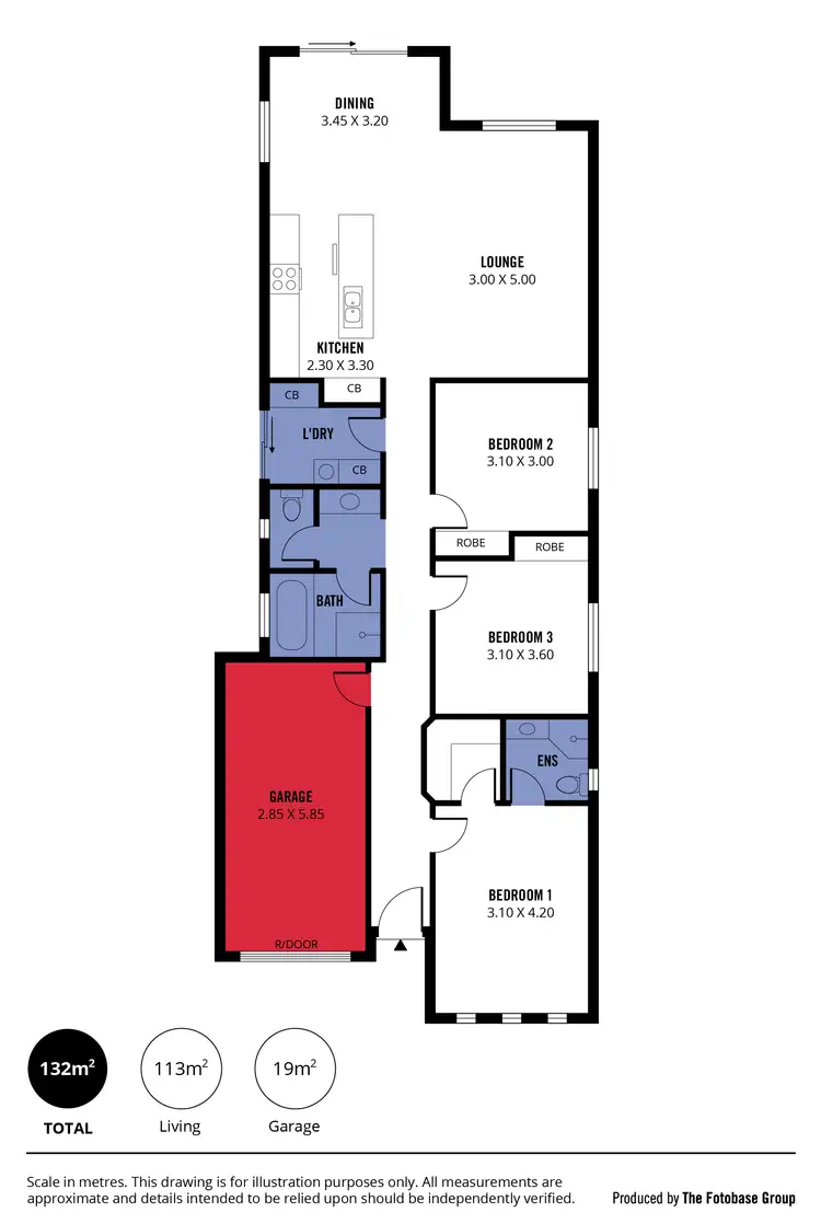 Floorplan of Homely house listing, 3 Kuta Place, Aldinga Beach SA 5173