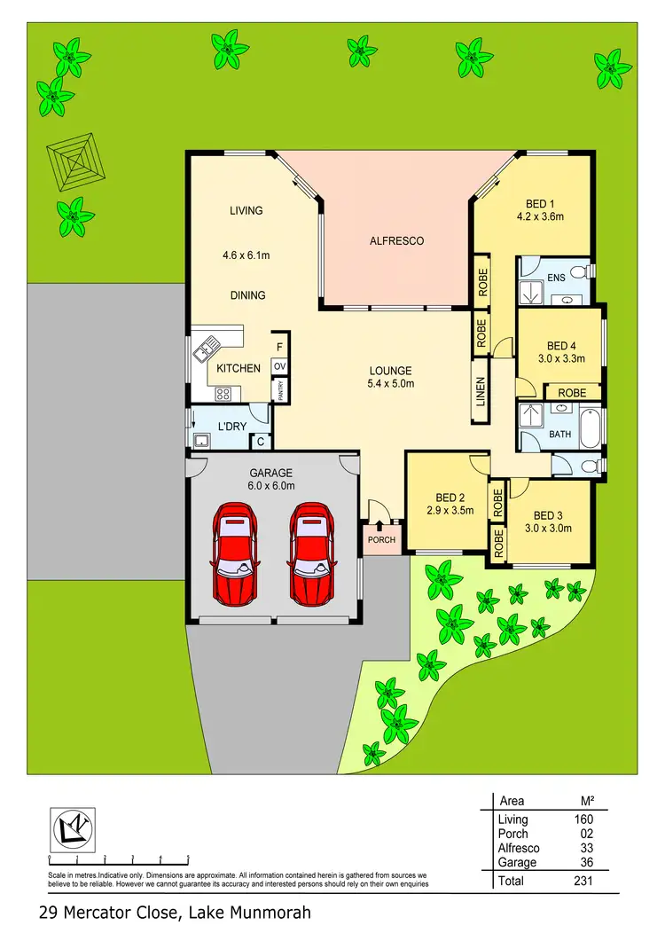 Floorplan of Homely house listing, 29 Mercator Close, Lake Munmorah NSW 2259