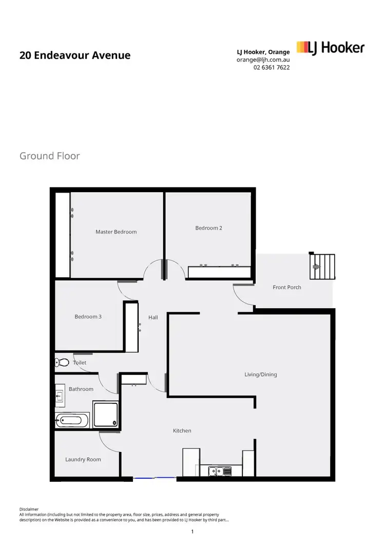Floorplan of Homely house listing, 20 Endeavour Avenue, Orange NSW 2800