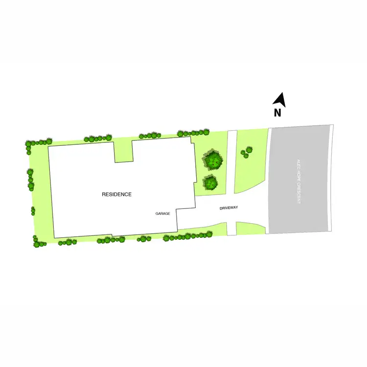 Floorplan of Homely house listing, 68 Alec Hope Crescent, Franklin ACT 2913