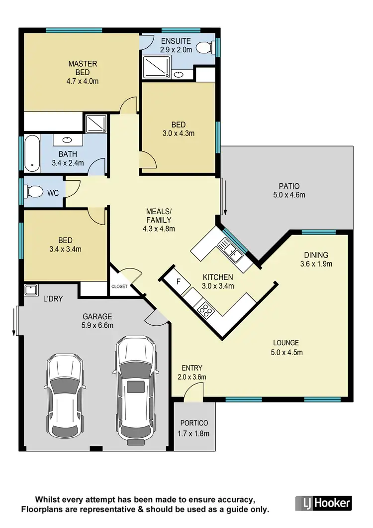 Floorplan of Homely house listing, 4 Parklands Circuit, Boondall QLD 4034