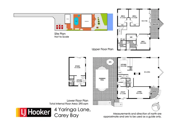 Floorplan of Homely house listing, 4 Yaringa Lane, Carey Bay NSW 2283