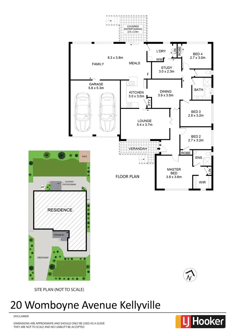 Floorplan of Homely house listing, 20 Womboyne Avenue, Kellyville NSW 2155