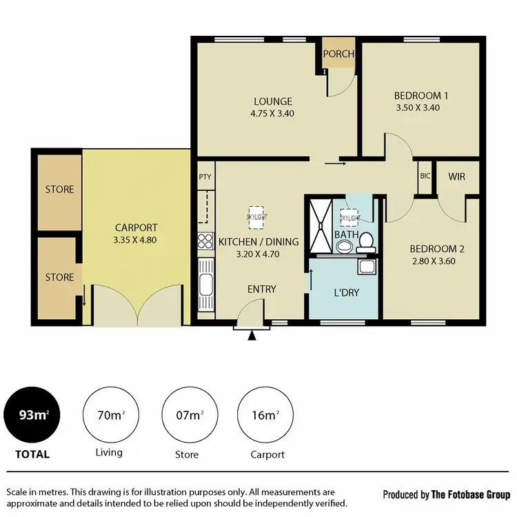 Floorplan of Homely house listing, 6 Woodcock Crescent, Para Hills West SA 5096