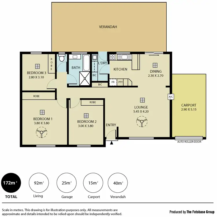 Floorplan of Homely house listing, 10 Batten Crescent, Pooraka SA 5095