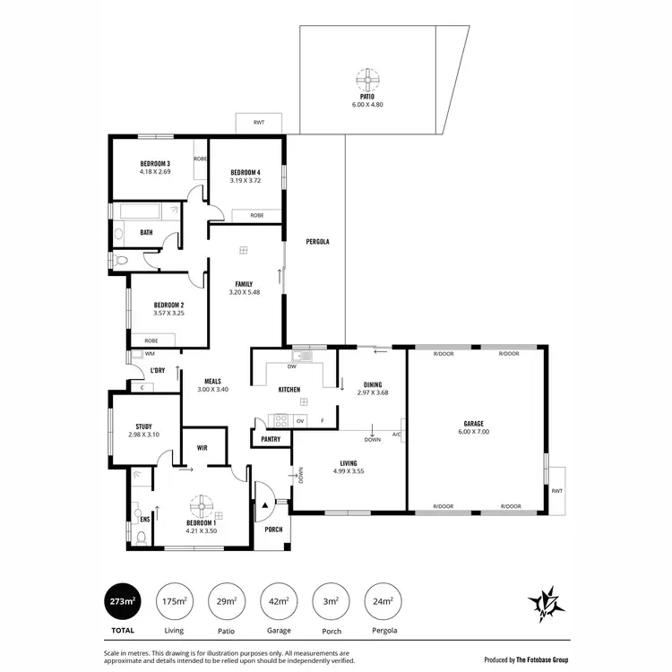 Floorplan of Homely house listing, 39 Duke Avenue, Para Hills SA 5096
