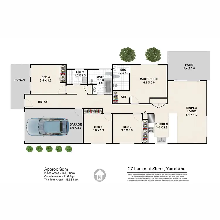 Floorplan of Homely house listing, 27 Lambent Street, Yarrabilba QLD 4207