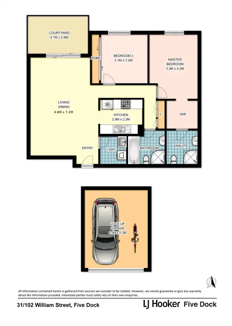 Floorplan of Homely apartment listing, 31/102 William Street, Five Dock NSW 2046