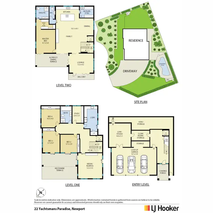 Floorplan of Homely house listing, 22 Yachtsmans Paradise, Newport NSW 2106