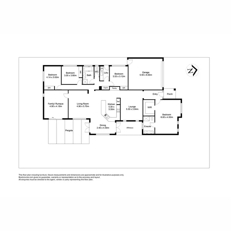 Floorplan of Homely house listing, 59 Miles Franklin Bvd, Point Cook VIC 3030