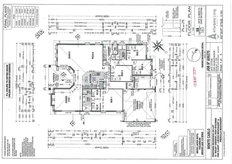 Floorplan of Homely house listing, 16 Welby Crescent, High Wycombe WA 6057