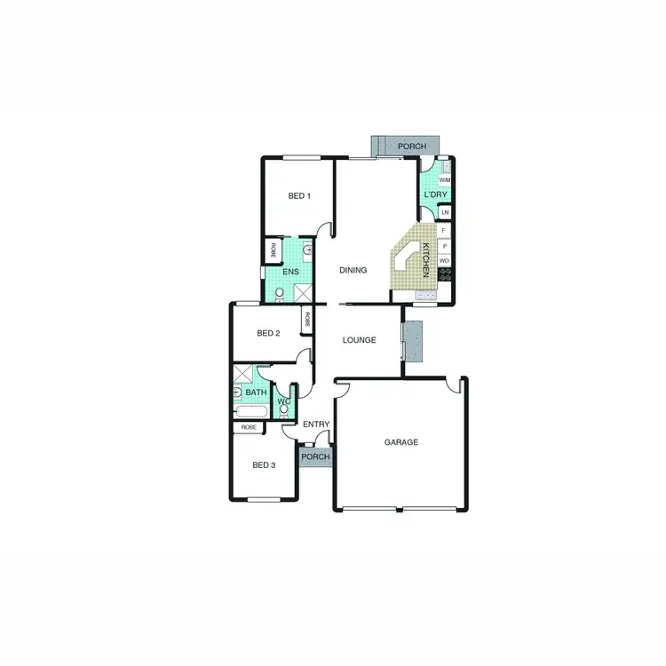 Floorplan of Homely house listing, 10 Bullala Court, Ngunnawal ACT 2913