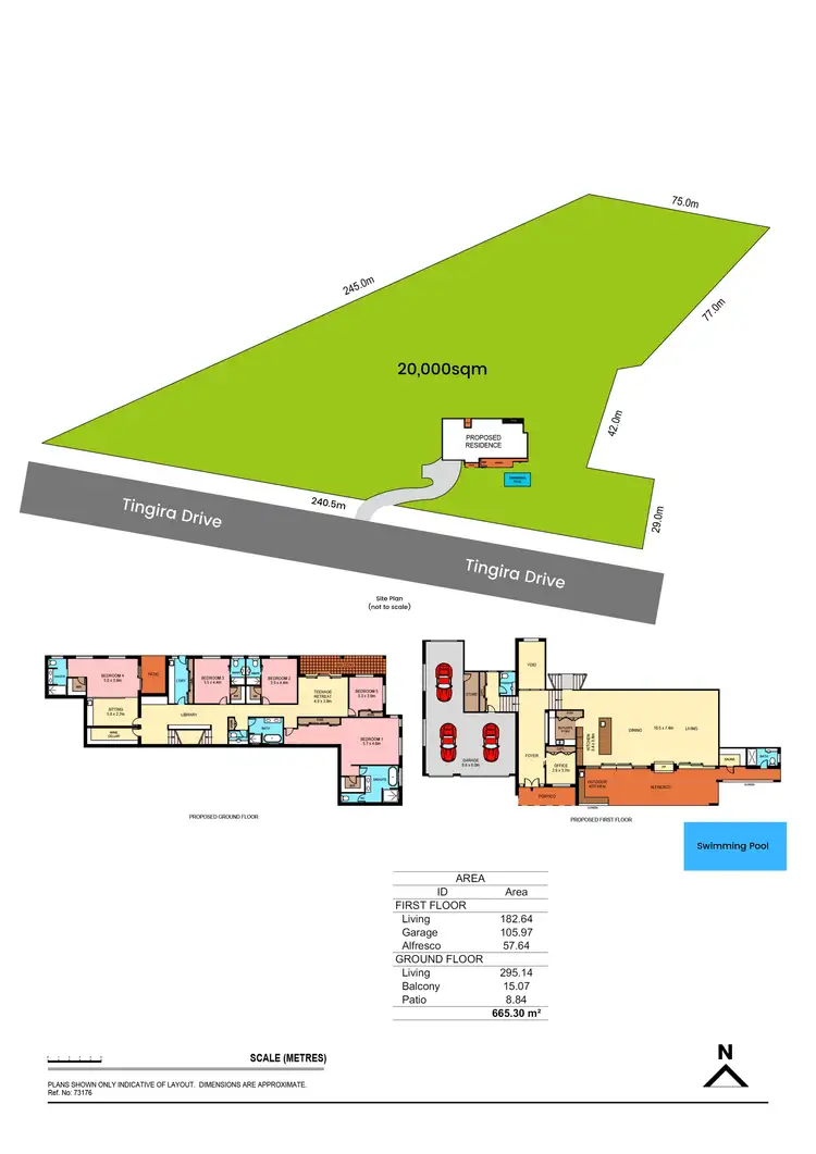 Floorplan of Homely land listing, 30 Tingira Drive, Floraville NSW 2280