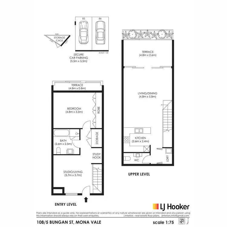 Floorplan of Homely unit listing, 108/5 Bungan Street, Mona Vale NSW 2103
