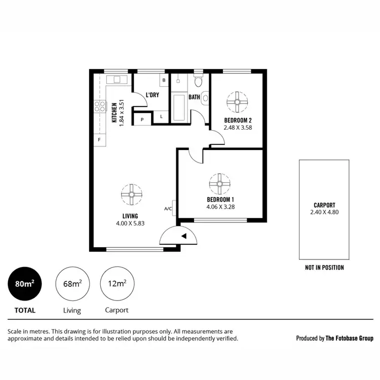Floorplan of Homely unit listing, 13/10 Swan Avenue, Klemzig SA 5087