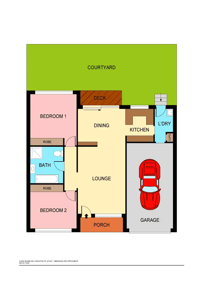 Floorplan of Homely villa listing, 10/28 Emily Street, Marks Point NSW 2280