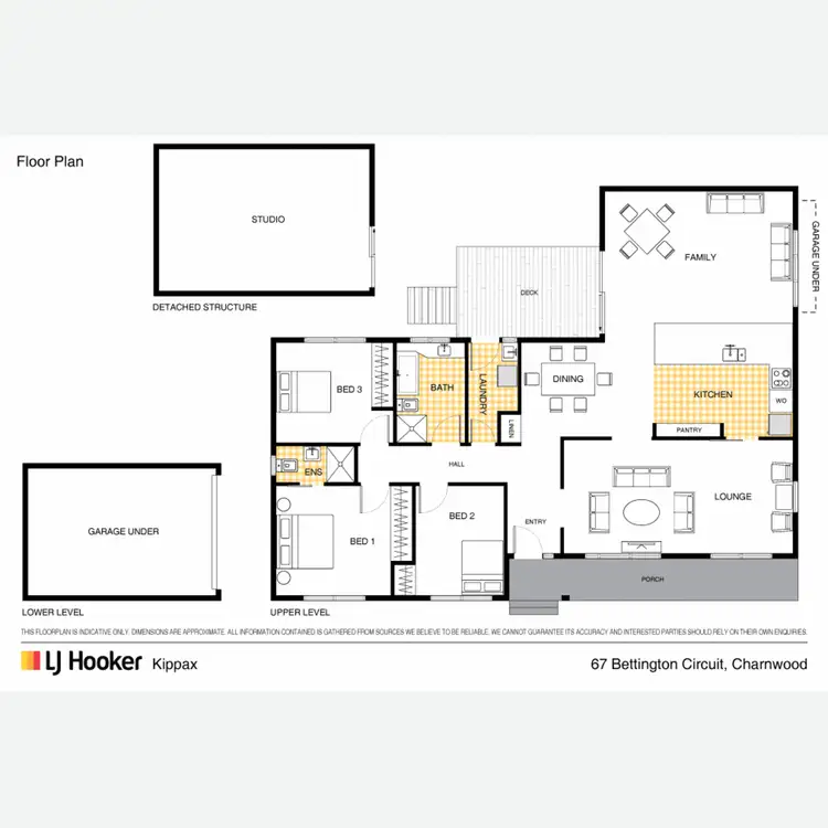 Floorplan of Homely house listing, 67 Bettington Circuit, Charnwood ACT 2615