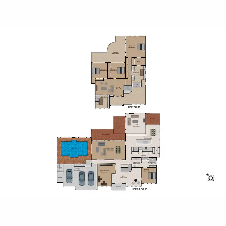 Floorplan of Homely house listing, 21 Scarborough Street, Red Hill ACT 2603