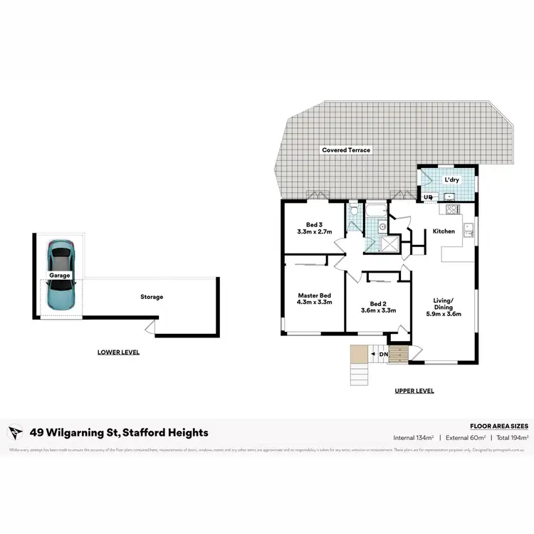 Floorplan of Homely house listing, 49 Wilgarning Street, Stafford Heights QLD 4053