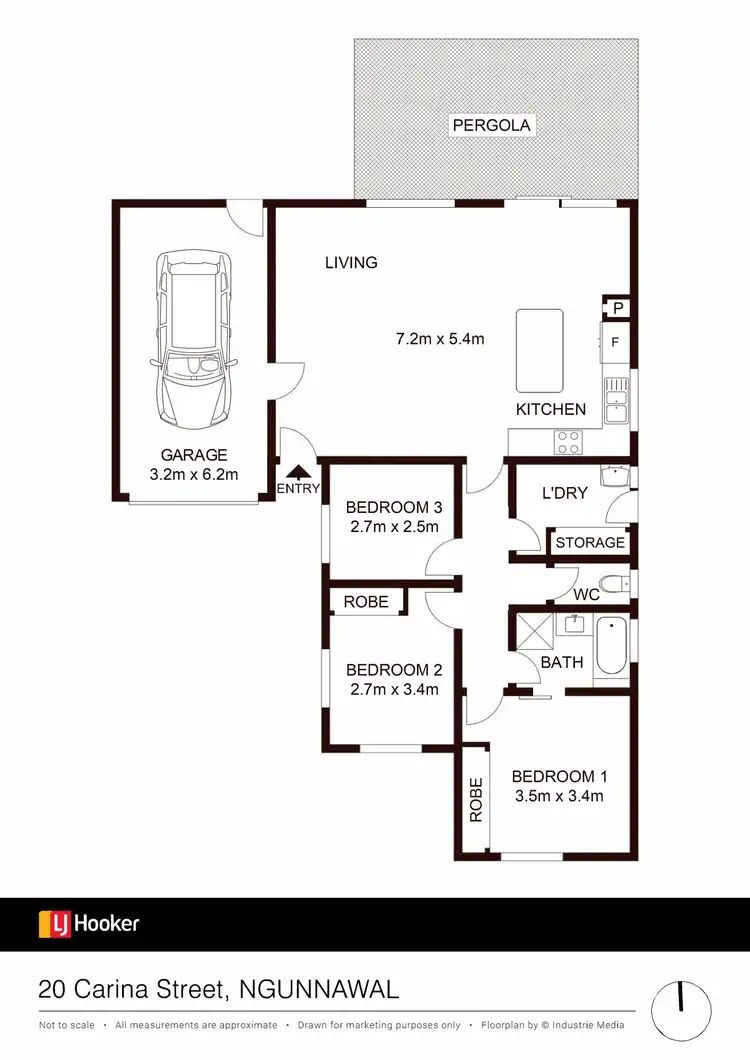 Floorplan of Homely house listing, 20 Carina Street, Ngunnawal ACT 2913