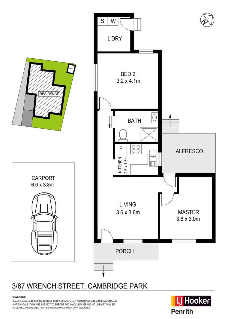 Floorplan of Homely house listing, 3/87 Wrench Street, Cambridge Park NSW 2747