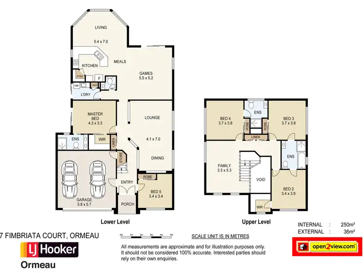 Floorplan of Homely house listing, 7 Fimbriata Court, Ormeau QLD 4208