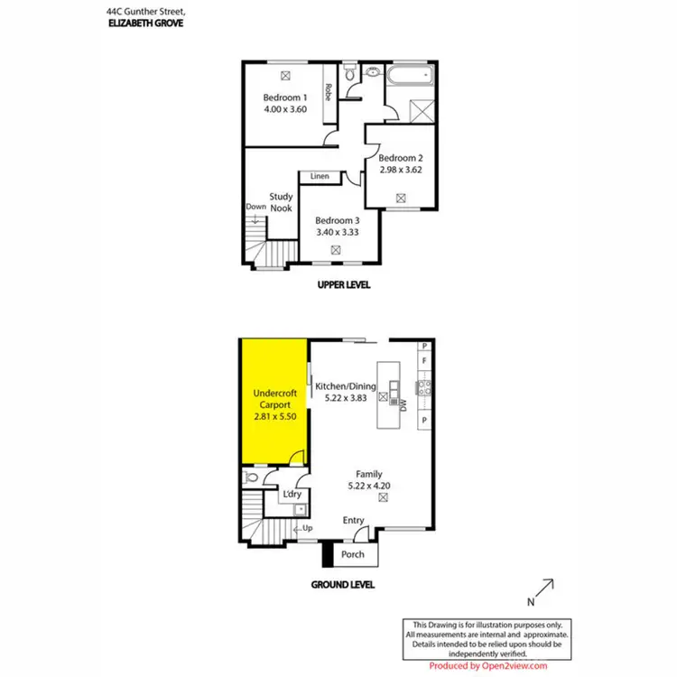 Floorplan of Homely house listing, Address up Contact Agent, Elizabeth SA 5112