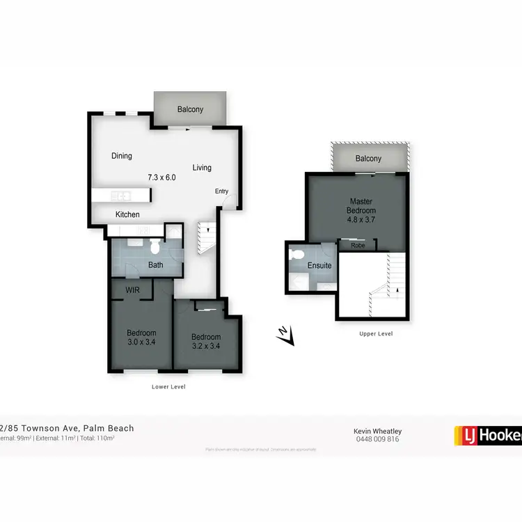 Floorplan of Homely apartment listing, 22/85-91 Townson Avenue, Palm Beach QLD 4221