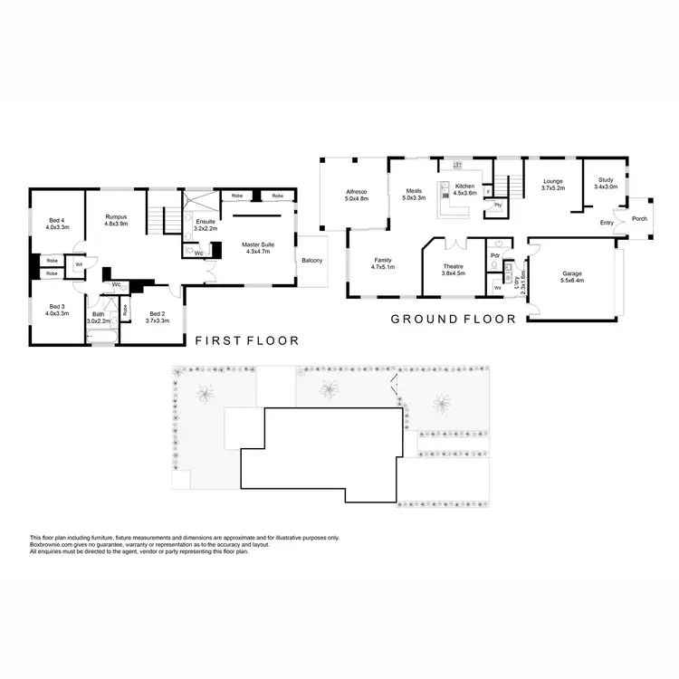 Floorplan of Homely house listing, 243 Saltwater Promenade, Point Cook VIC 3030