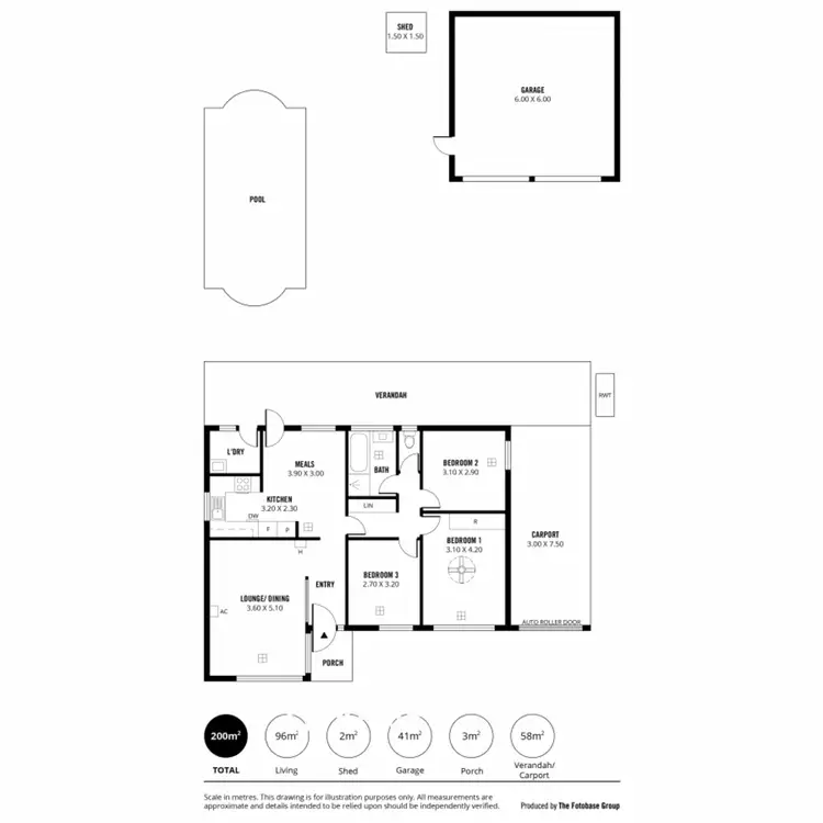 Floorplan of Homely house listing, 4 Jeff Street, Para Vista SA 5093