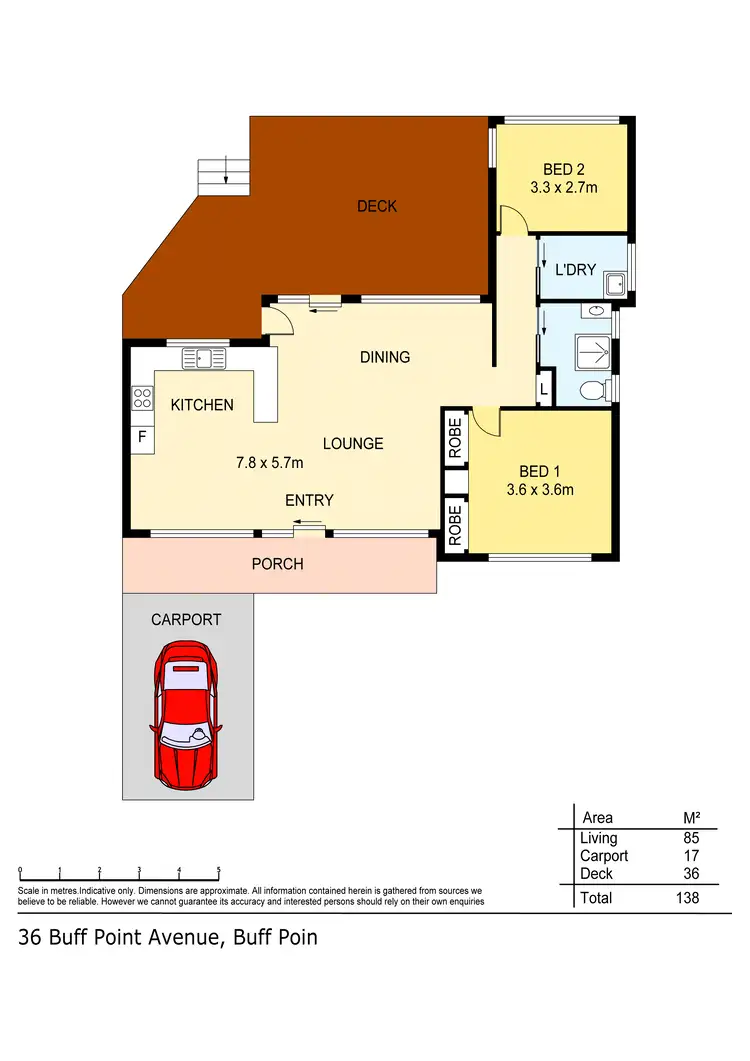Floorplan of Homely house listing, 36 Buff Point Avenue, Buff Point NSW 2262