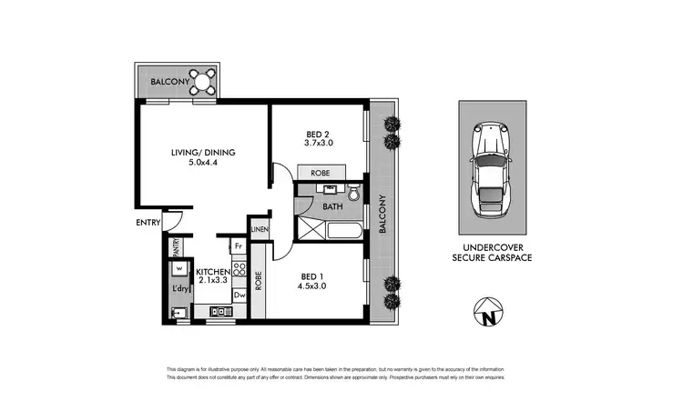 Floorplan of Homely apartment listing, 24/211-221 Old South Head Road, Bondi NSW 2026