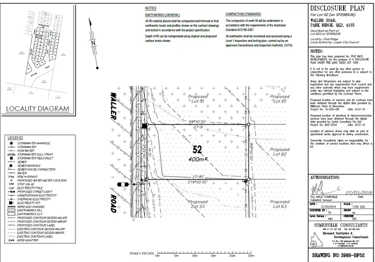 Floorplan of Homely land listing, 350 (Lot 5 Waller Road, Park Ridge QLD 4125