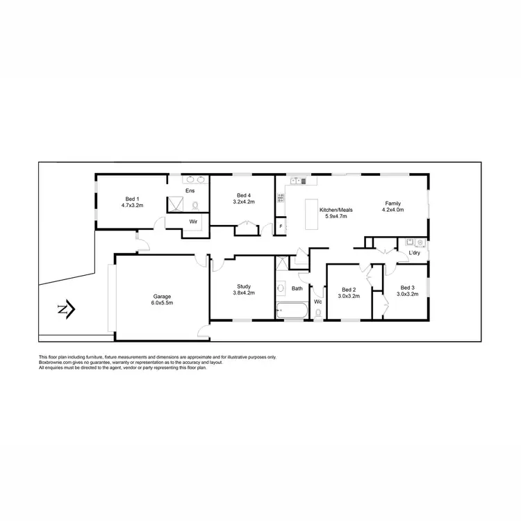 Floorplan of Homely house listing, 72 Hargrave Avenue, Point Cook VIC 3030