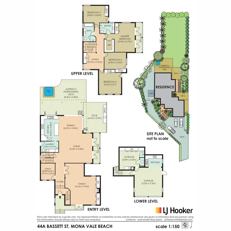 Floorplan of Homely house listing, 44A Bassett Street East, Mona Vale NSW 2103