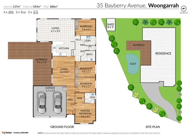 Floorplan of Homely house listing, 35 Bayberry Avenue, Woongarrah NSW 2259